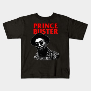 Prince Buster - Engraving Kids T-Shirt